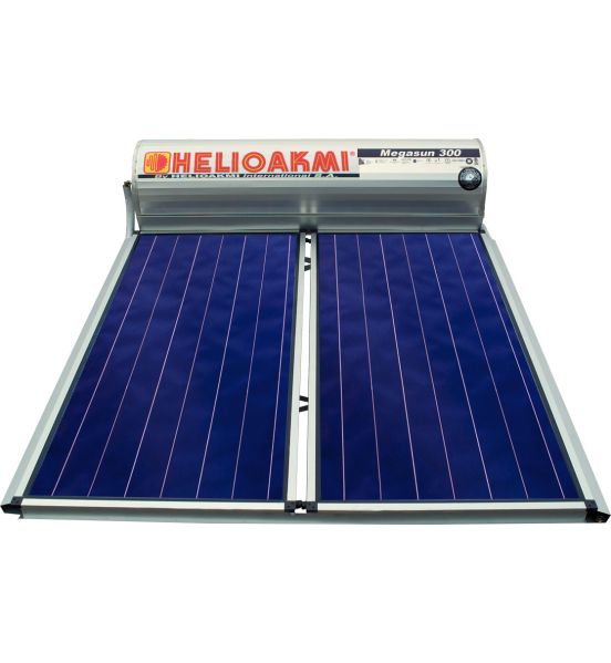 Helioakmi Megasun 300lt Ε / 5.2 Διπλής Ενέργειας