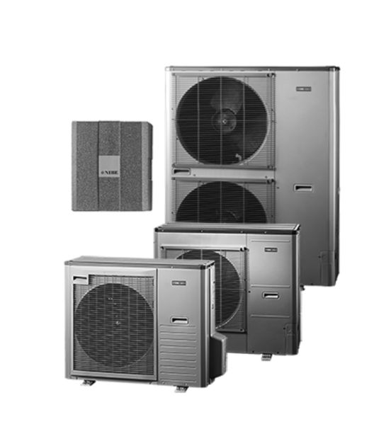 NIBE SPLIT AMS/HBS 6  5kW Αντλία Θερμότητας Αέρα Νερού  για Θέρμανση και Ψύξη
