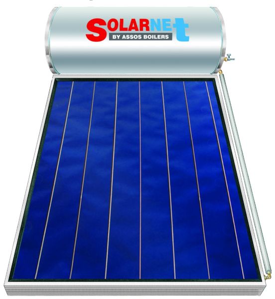 Assos Solarnet SOL 160lt / 2.5  Διπλής Ενέργειας