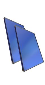Calpak X-Flow 300lt με συλλέκτες PRISMA 2.0m² σύστημα βεβιασμένης κυκλοφορίας για κεραμοσκεπή